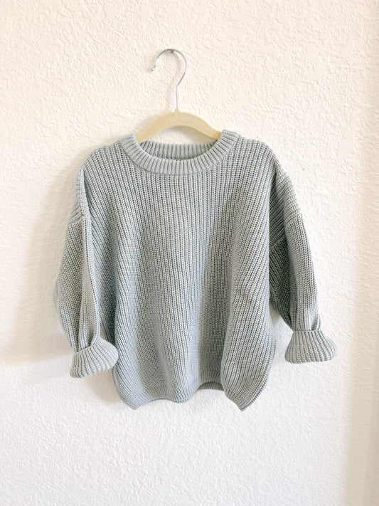 The Dusty Blue Sweater